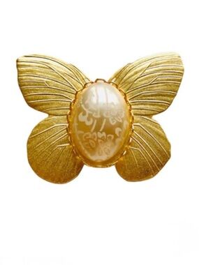 The Pink Reef Butterfly brooch. Brand new!